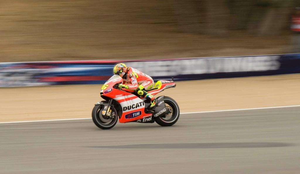 2011 MotoGP Grand Prix Laguna Seca Valentino Rossi Ducati