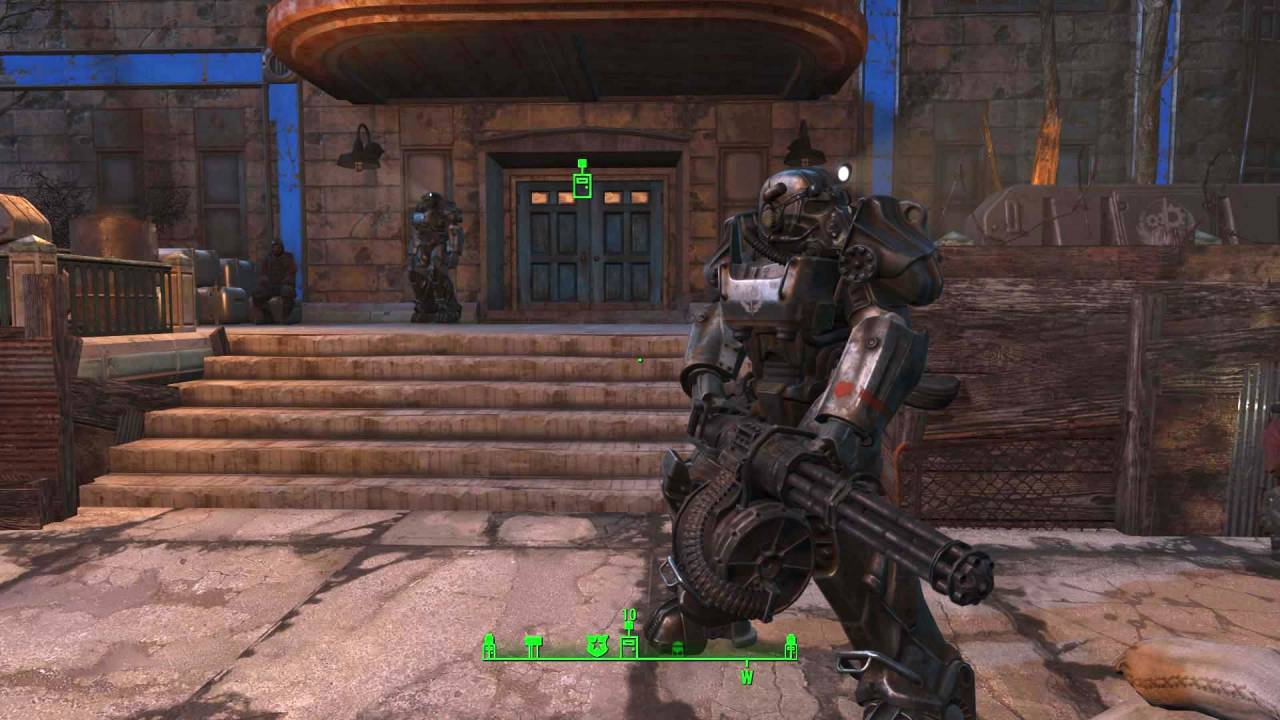 Fallout 4 brotherhood of steel minigun
