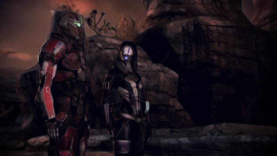 Mass Effect 3 Legendary Shepard Tali Rannoch conversation