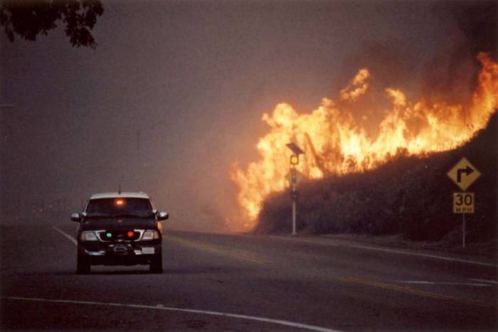 San Diego Cedar fire 2003