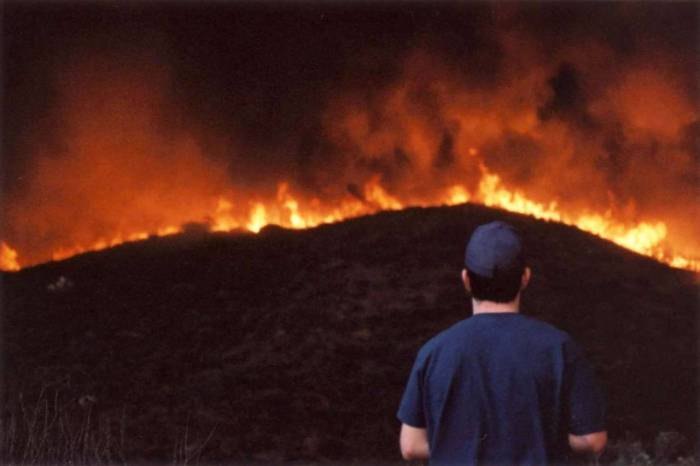 San Diego Cedar fire 2003 Poway
