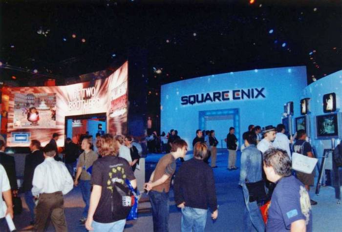 E3 e3expo 2004 Square Enix conference booth demo Electronic Entertainment Expo
