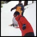 thumbnail Tahoe Heavenly snowboarders traverse