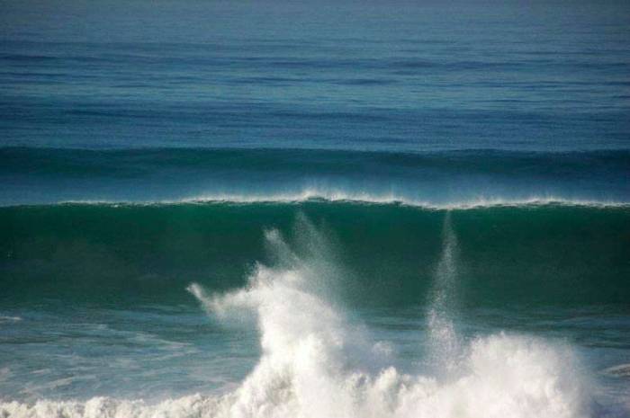 Del Mar California waves big day sets surf