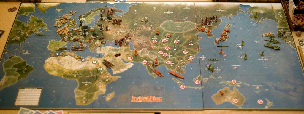 Axis and Allies Anniversary edition board