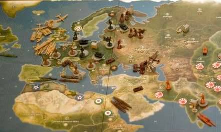 Axis and Allies Anniversary edition board