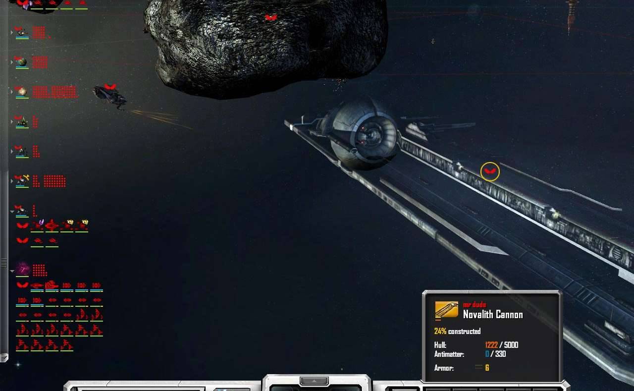 Sins of a Solar Empire screenshot Novalith Cannon