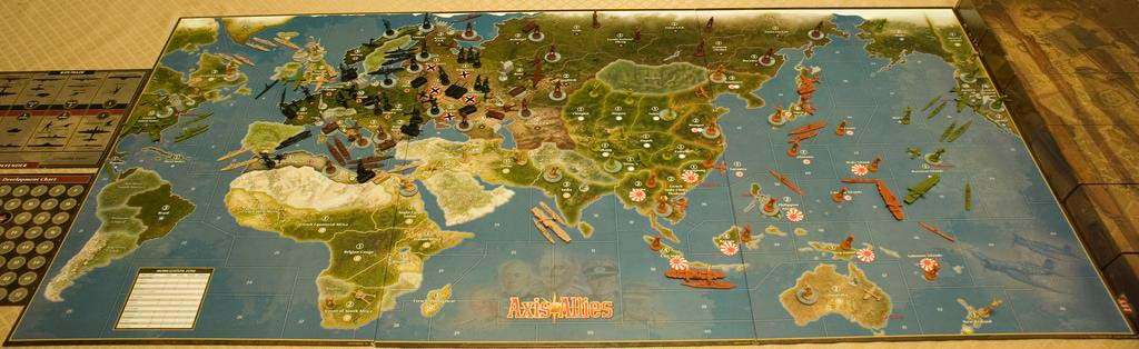 Axis and Allies Anniversary Edition board