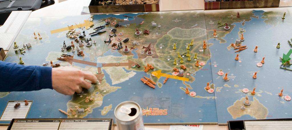 Axis and Allies Anniversary Edition UK Italy moves