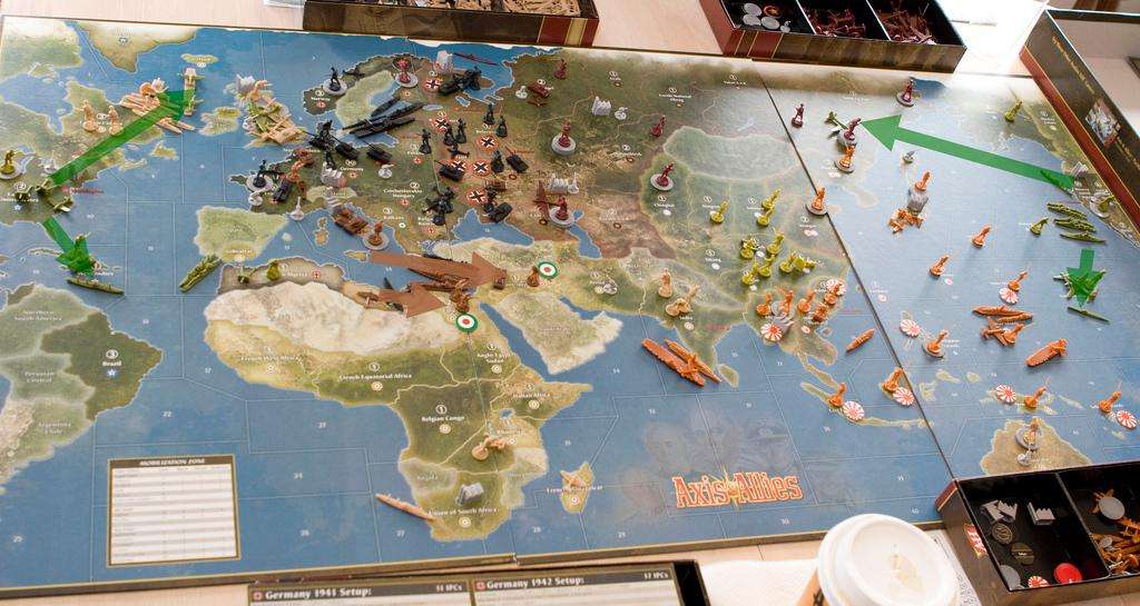 Axis and Allies Anniversary Edition US moves