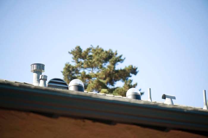 Solar tubes roof profile