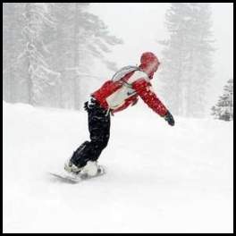 thumbnail Tahoe Northstar snowing snowboarding