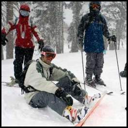 thumbnail Tahoe Northstar skiing snowboarding snowing