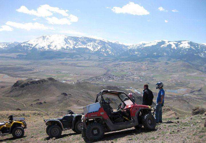 Utah ATVing view