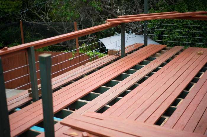 Deck plank renovation