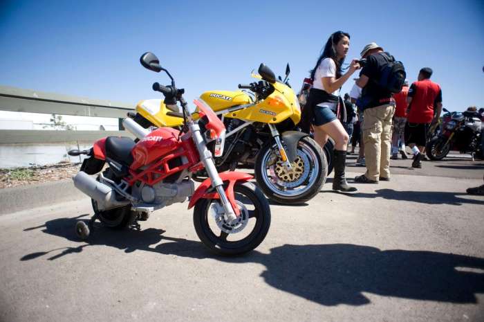 2011 MotoGP Grand Prix Laguna Seca Ducati Island toy