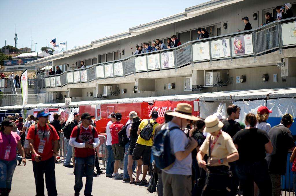 2011 MotoGP Grand Prix Laguna Seca paddock suites