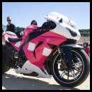 thumbnail 2011 MotoGP Grand Prix Laguna Seca pink custom Hayabusa