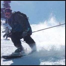 thumbnail Tahoe ski turn