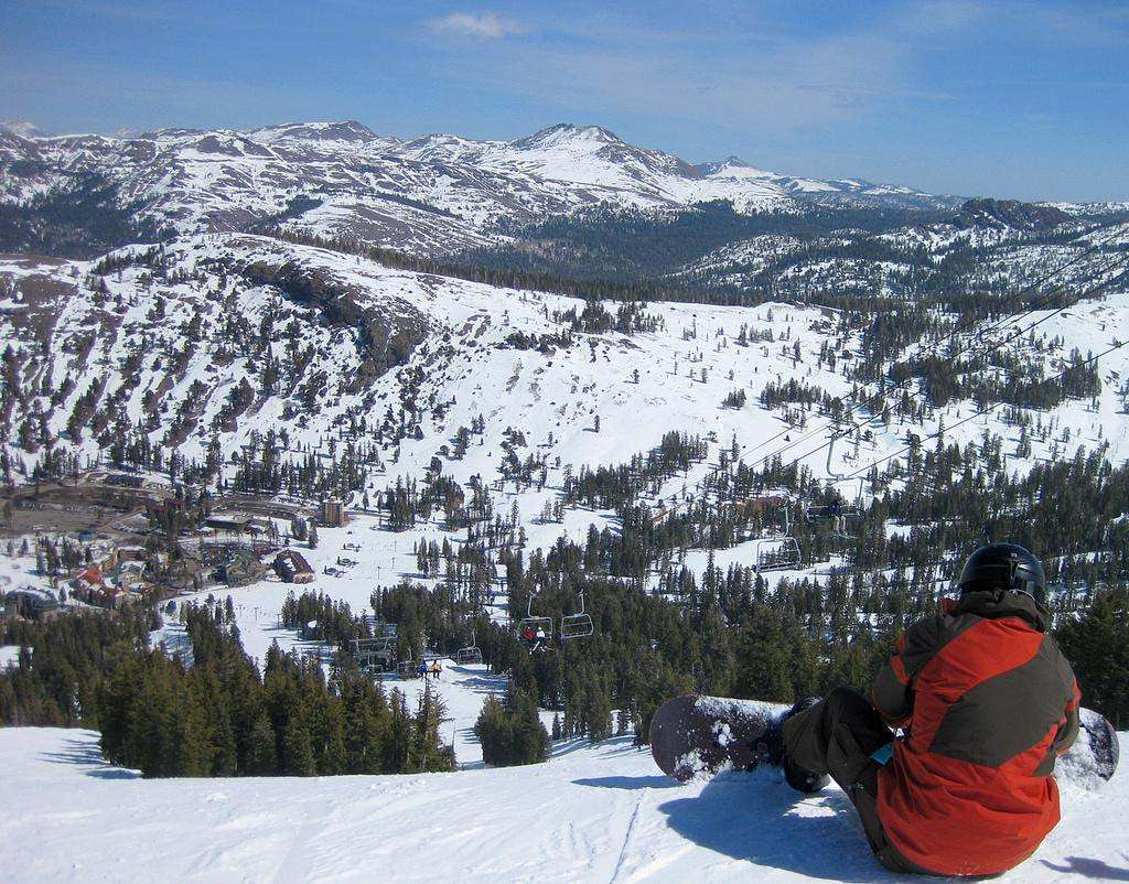 Tahoe snowboard Kirkwood