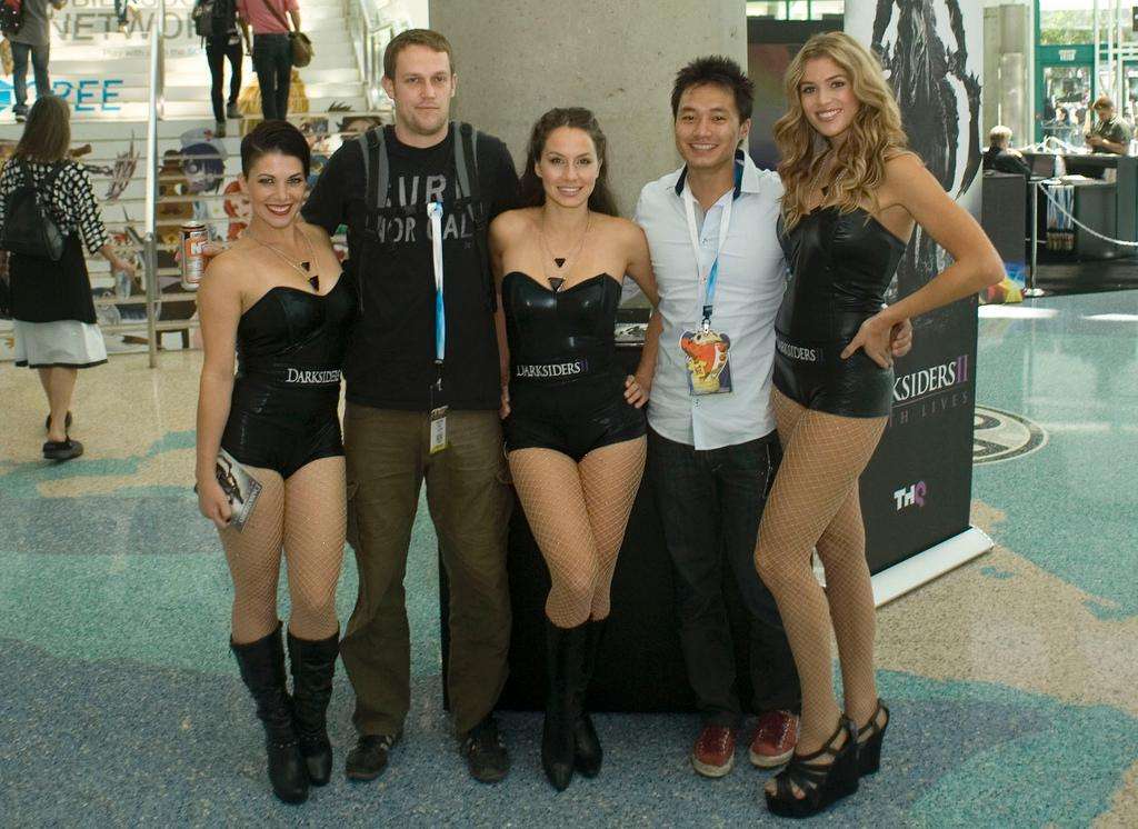 E3 2012 booth babes
