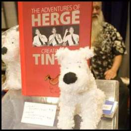 thumbnail San Diego Comic Con 2012 SDCC Herge Tintin Snowy