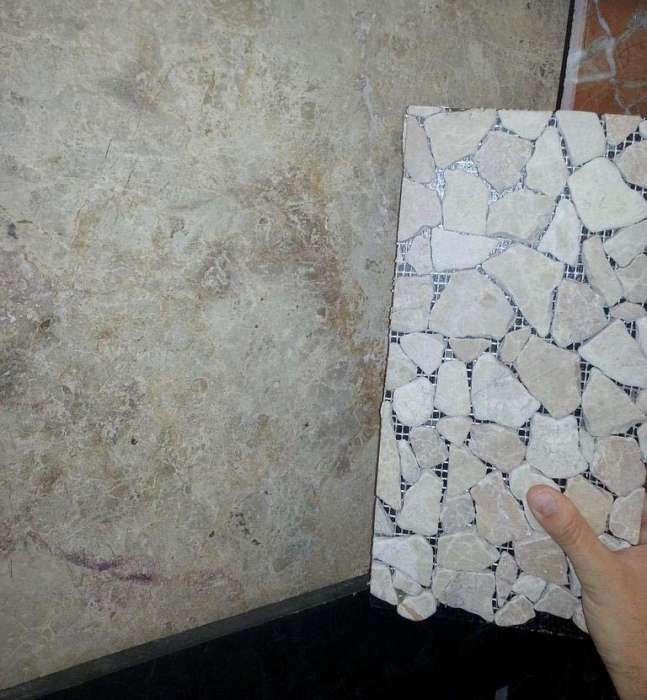 Shower tile combinations