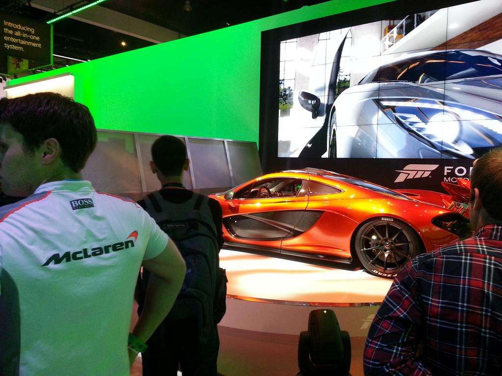 E3 2013 Electronic Entertainment Expo Forza Motorsport xbox McLaren
