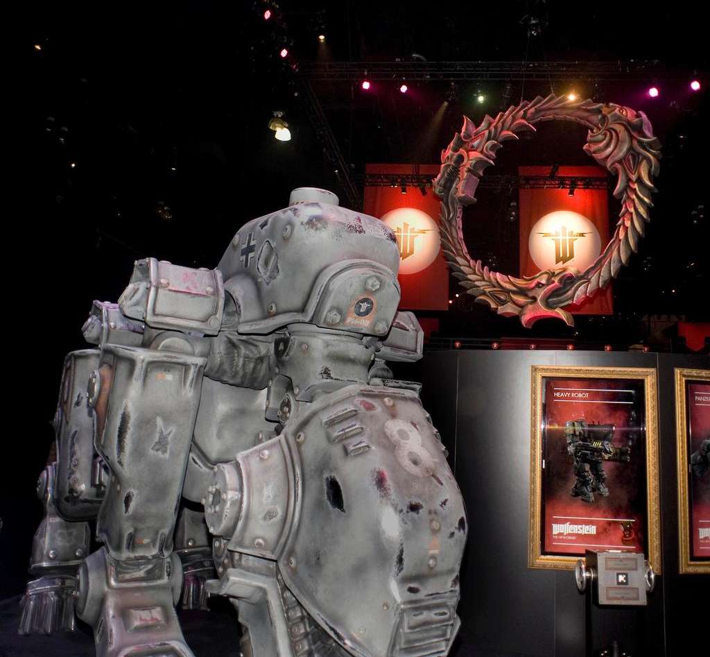 E3 2013 Electronic Entertainment Expo Wolfenstein heavy robot