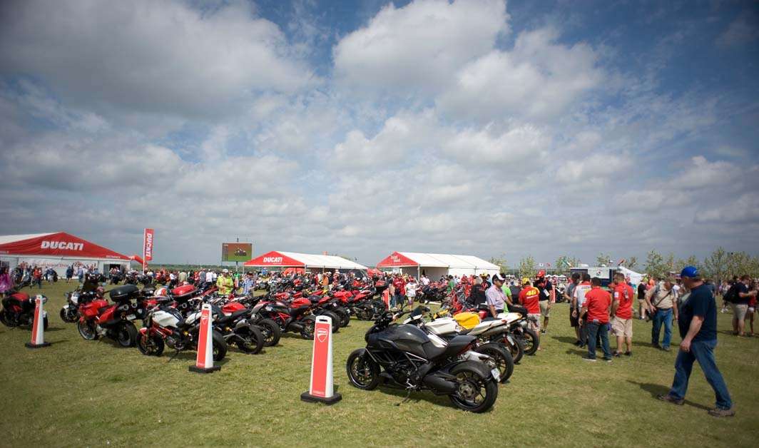 2014 MotoGP Austin Texas Ducati Island