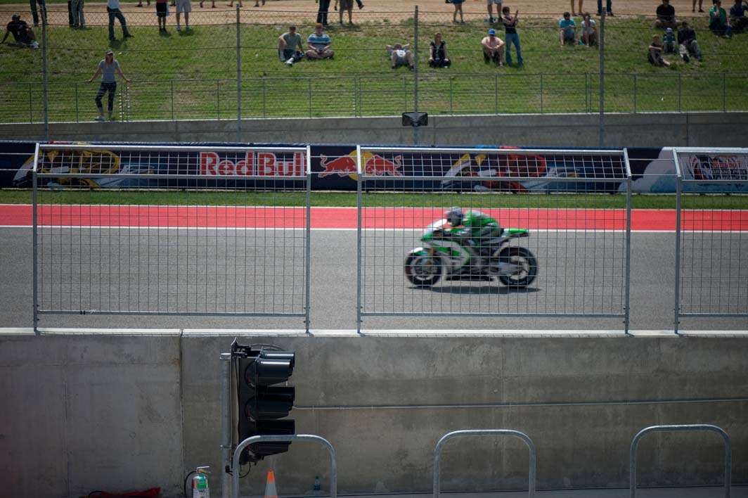 2014 MotoGP Austin Texas pit lane front straight