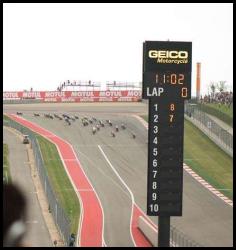 2014 MotoGP Austin Texas race start turn 1
