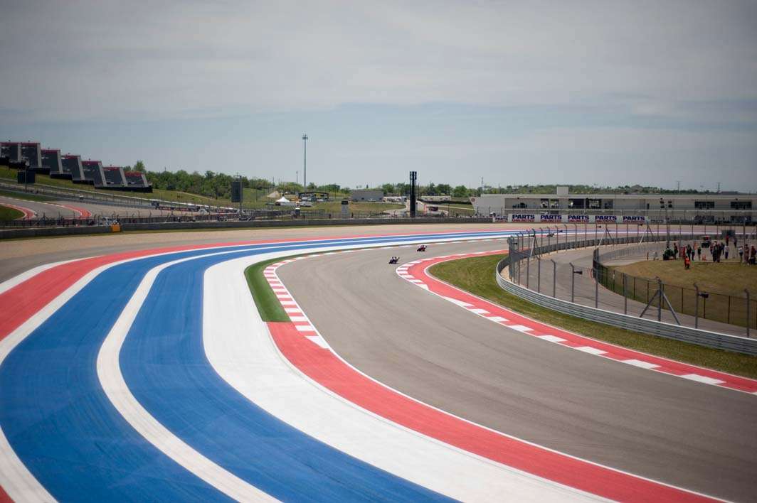 2014 MotoGP Austin Texas turn 16