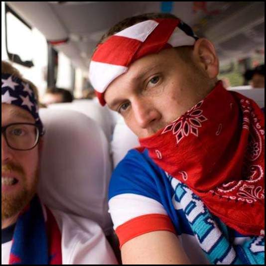 thumbnail American Outlaws Brazil 2014 Natal bus fans