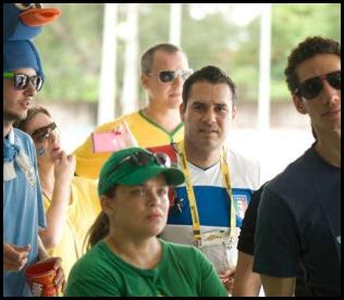 American Outlaws Brazil 2014 Natal Italy Uruguay fans