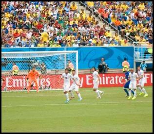 American Outlaws Brazil 2014 Natal Italy Uruguay match Pirlo kick