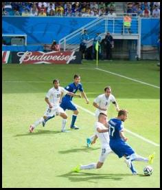 American Outlaws Brazil 2014 Natal Italy Uruguay match tackle