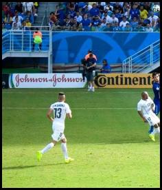 American Outlaws Brazil 2014 Natal Italy Uruguay match keeper catch