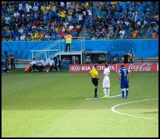 American Outlaws Brazil 2014 Natal Italy Uruguay match free kick