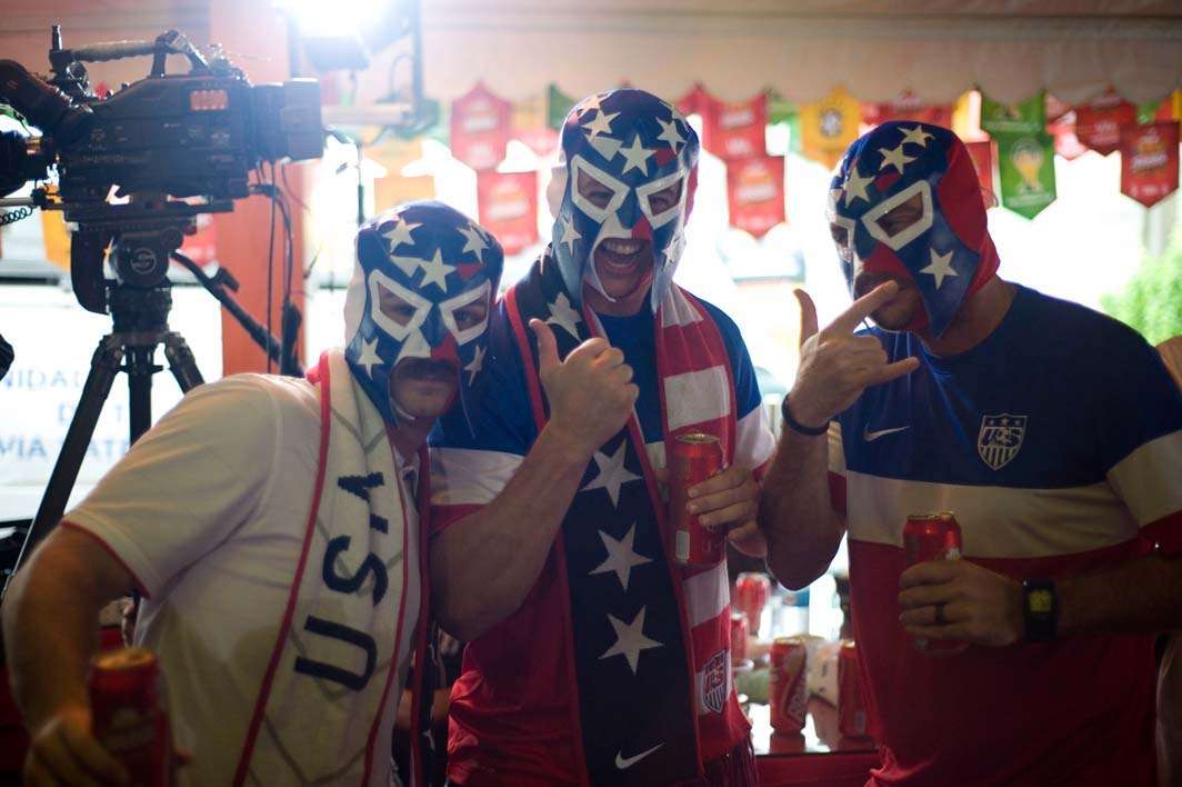 American Outlaws Brazil 2014 Recife USA Germany preparty luchas