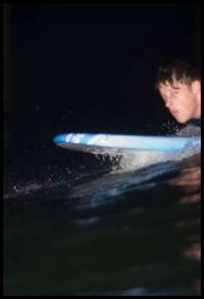 Night surf nightsurf Scripps Pier paddle wavestorm Scripps Pier