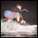 thumbnail Night surf nightsurf Scripps pier pop-up longboard