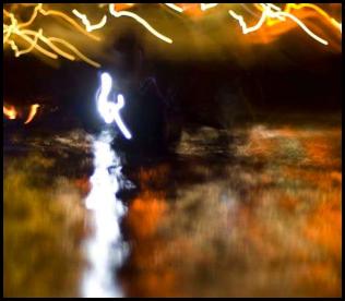 Night surf nightsurf long exposure no flash led reflection