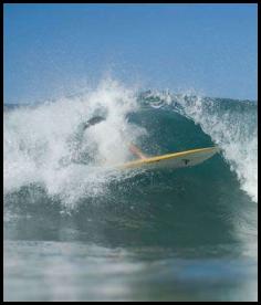 Surf surfing Del Mar San Diego underwater housing