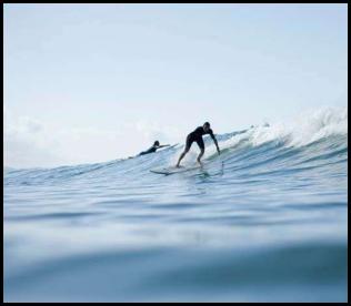 Surf surfing Del Mar San Diego underwater housing