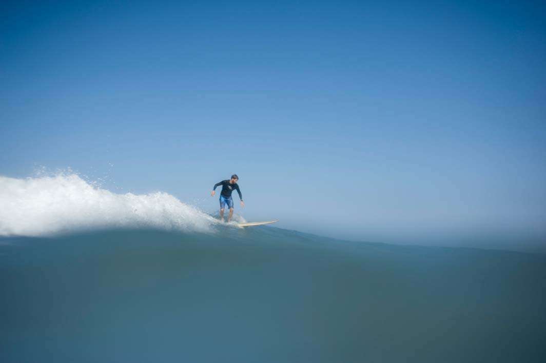 Surf surfing Del Mar San Diego underwater housing