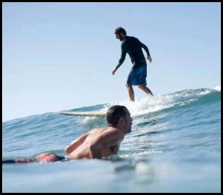 Surf surfing Del Mar San Diego underwater housing