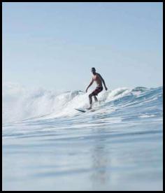 Surf surfing Del Mar San Diego underwater housing