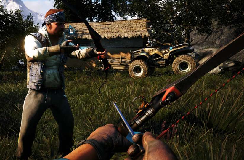 Far Cry 4 coop Hurk bow atv