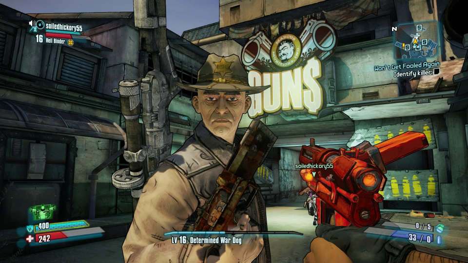 Borderlands Handsome Collection Sanctuary Marcus Munitions sheriff get fooled again